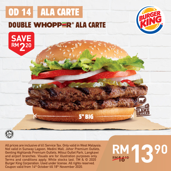 Contoh Brosur Burger King 